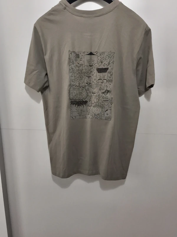 Camiseta oversize verde oliva XL